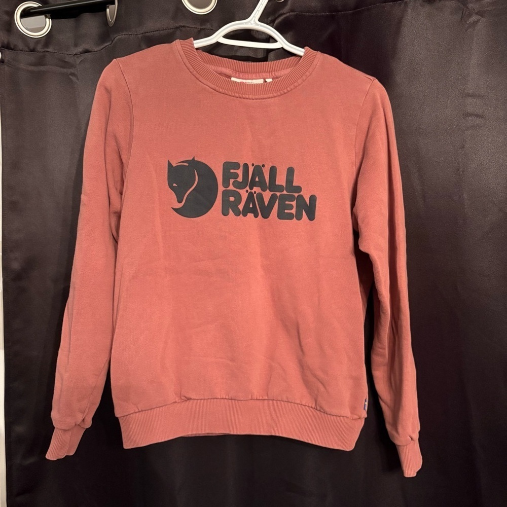 Fjallraven crewneck sweater womens organic cotton